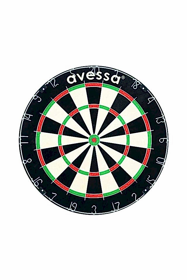 Avessa Sisal Profesyonel Dart Seti + 6x18 Gr Ok Renkli Kutu