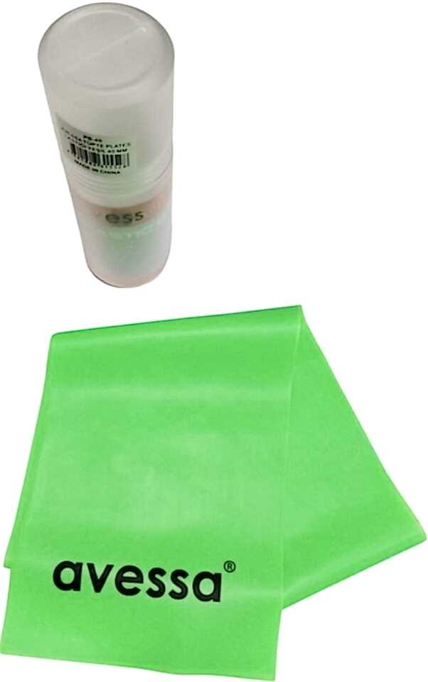 Avessa Tüpte Pilates Lastiği Yeşil 40 Mm