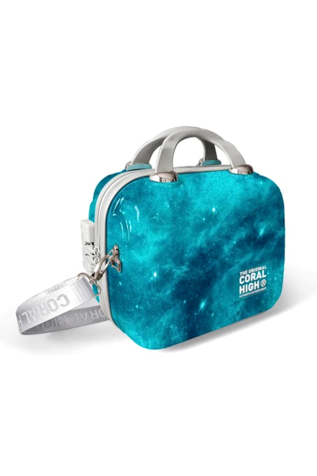 Yaygan Coral High Makyaj Çantası