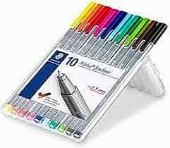 Staedtler 334 Sb10 Trıplus Fineliner 0.3 Mm 10 Lu Set