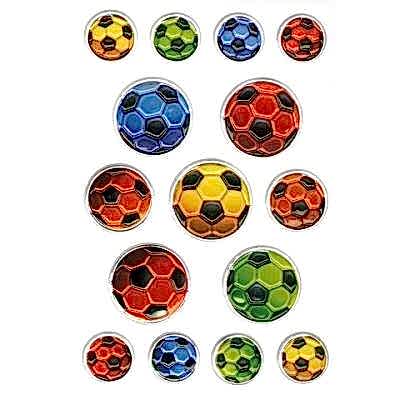 Herma Magic Etiket Embossed Renkli Futbol Topları&nbsp;