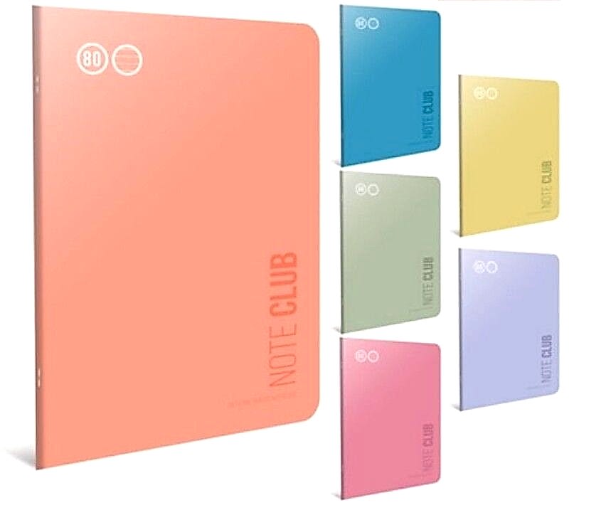 Gıpta Noteclub Tel Dikiş Pp Kapak Defter A4 60 Kareli