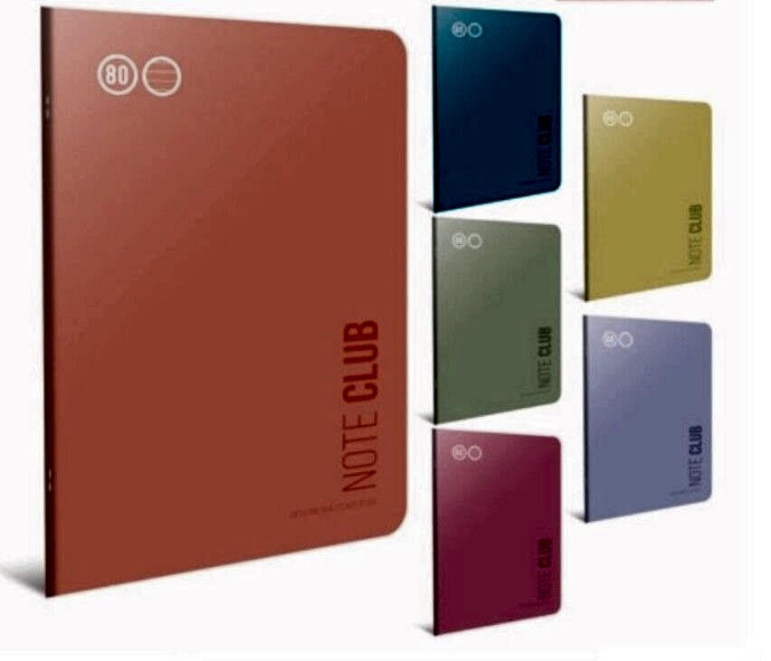 Gıpta Noteclub Tel Dikiş Pp Kapak Defter A4 80 Çizgili