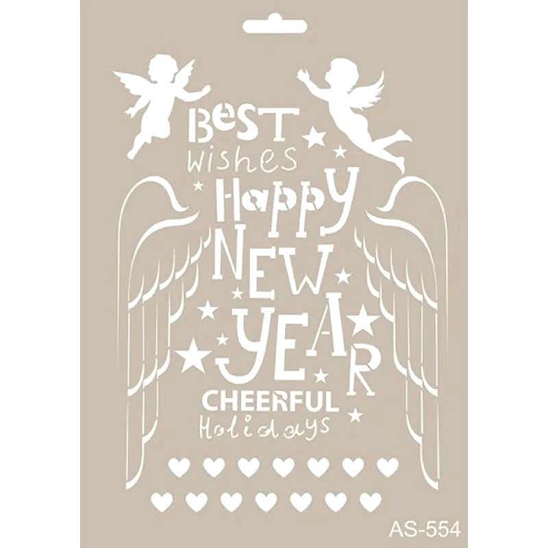 Cadence A4 Serisi Stencil As554 21x29