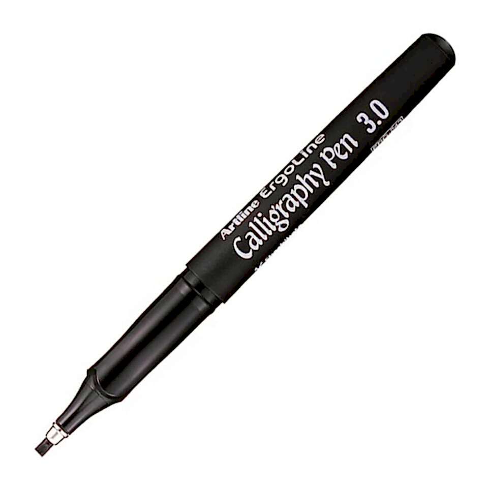Artline Supreme Calligraphy Pen 3.0 Kaligrafi Kalemi Uç:3,0mm Siyah