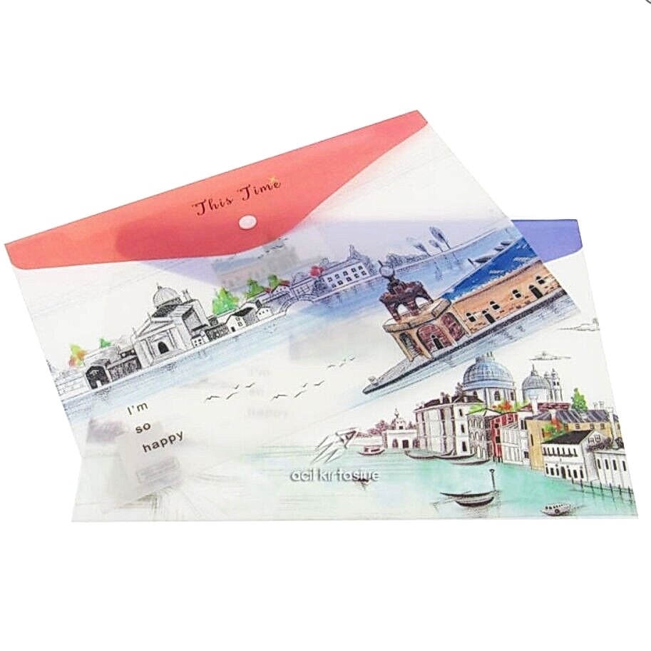 Taros Unick Color Vıntage A4 Çıt Çıt Dosya