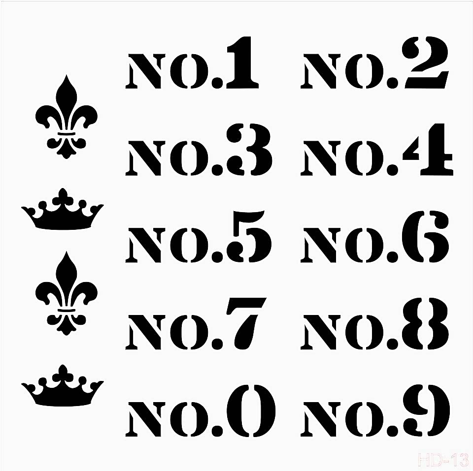 Cadence Home Decor Stencıl Hd-013 45X45