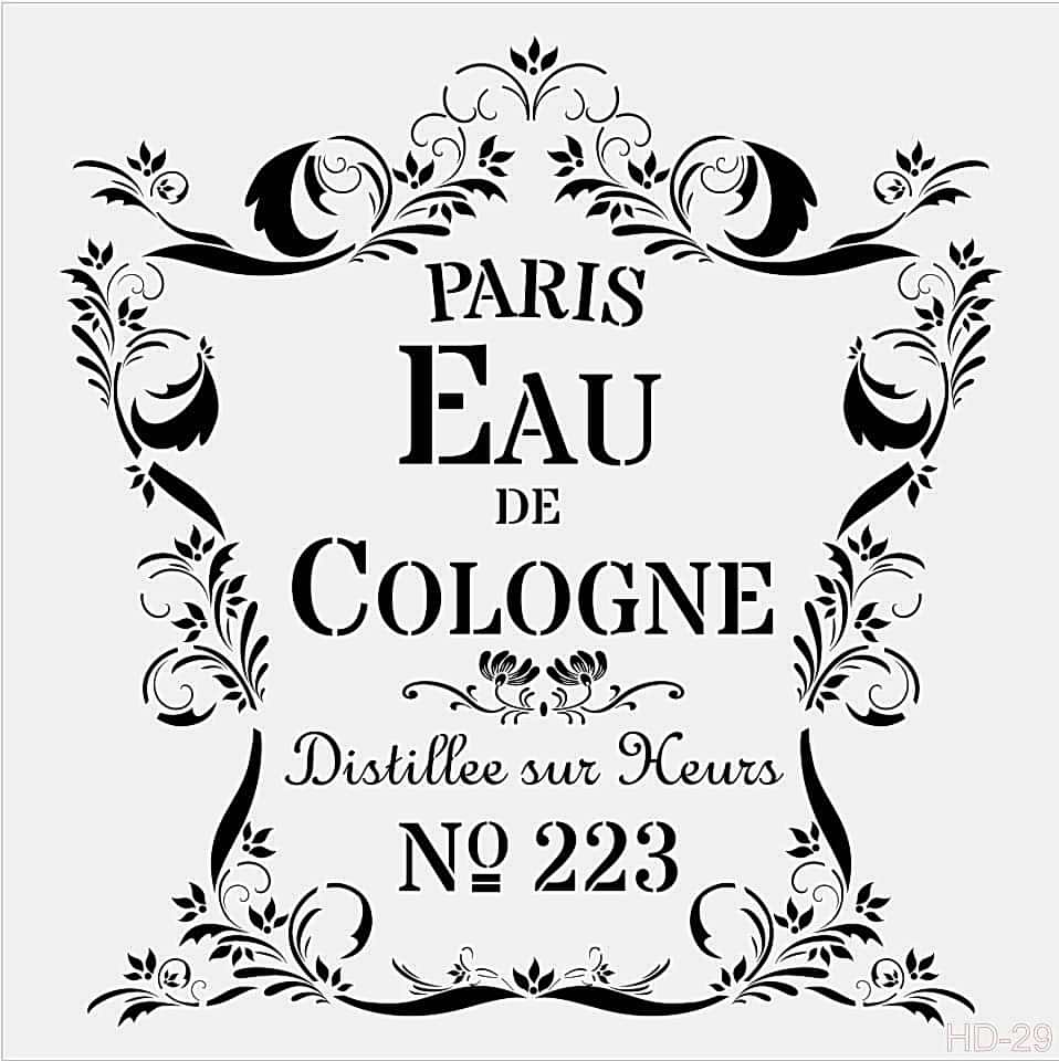 Cadence Home Decor Stencıl Hd-029 45X45