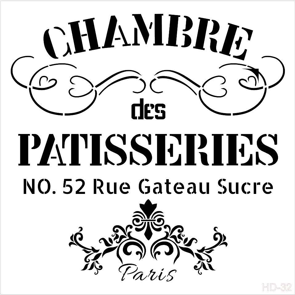 Cadence Home Decor Stencıl Hd-032 45X45