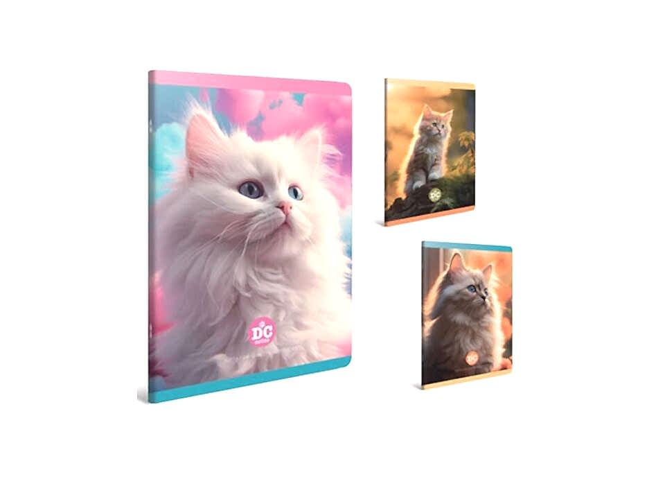 Gıpta Dc Notes Tel Dikiş Karton Kapak Defter A4 60 Kareli