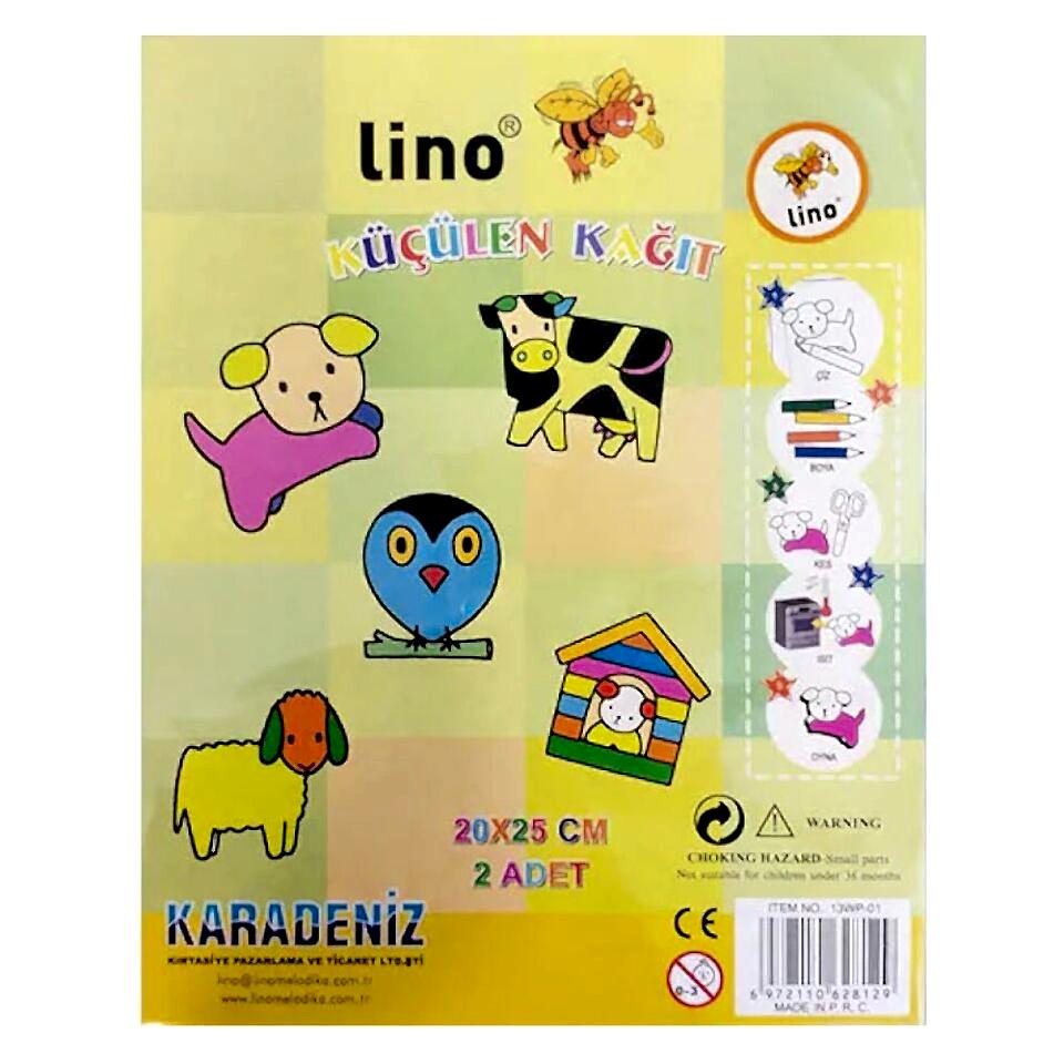 Lino Küçülen Kağıt 2 Li 20x25 Cm