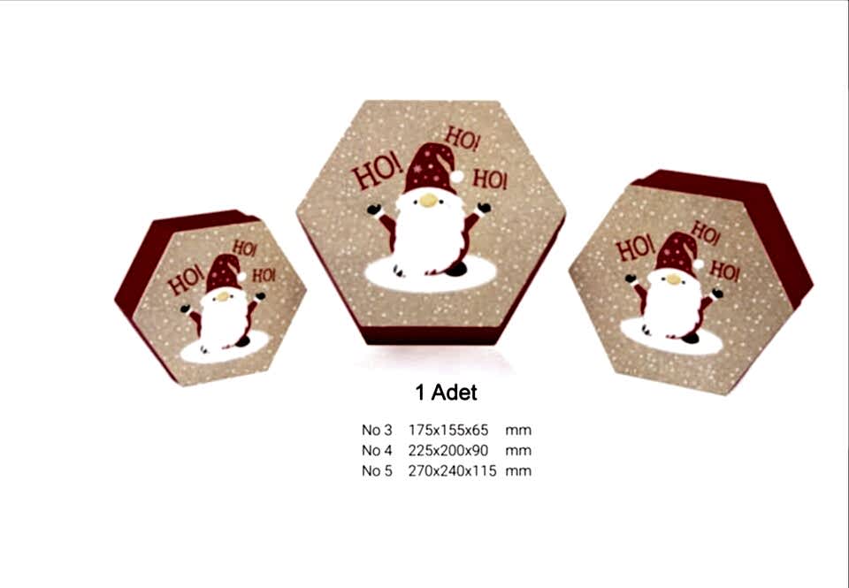 Gıpta Neve Altıgen Kutu No 3