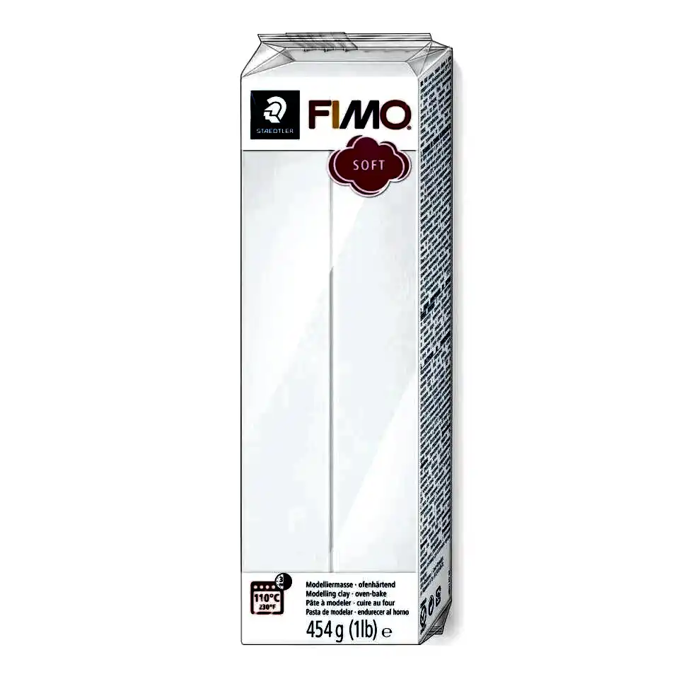 Staedtler 8021-0 Modelleme Kili Fimo Soft 454 Gr Beyaz