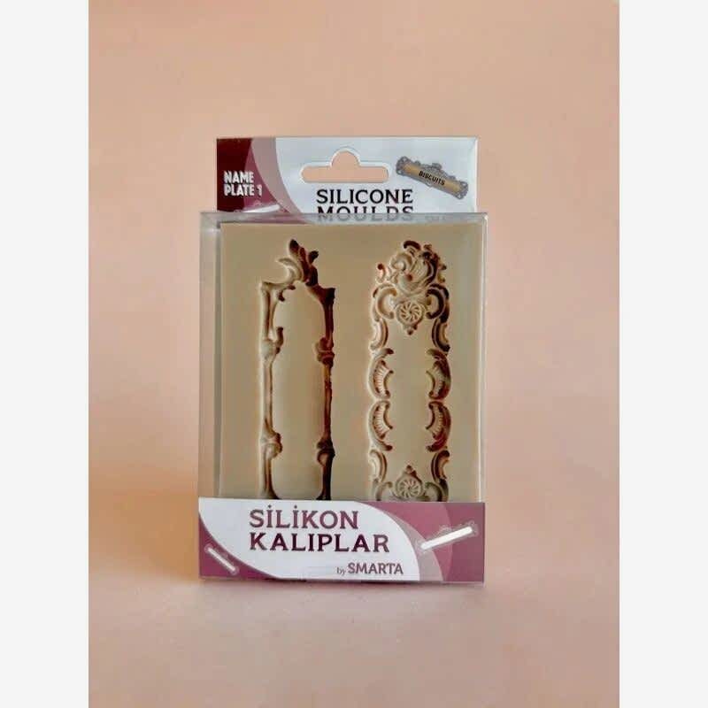 Nureart Name Plate İsimlik 1 Silikon Kalıp Sk1013047