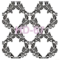 Cadence Home Decor Stencıl Hd-067 45X45
