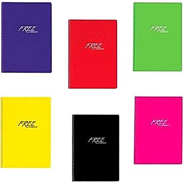 Keskin A4 100 Yaprak Çizgili PP Kapak Free Defter