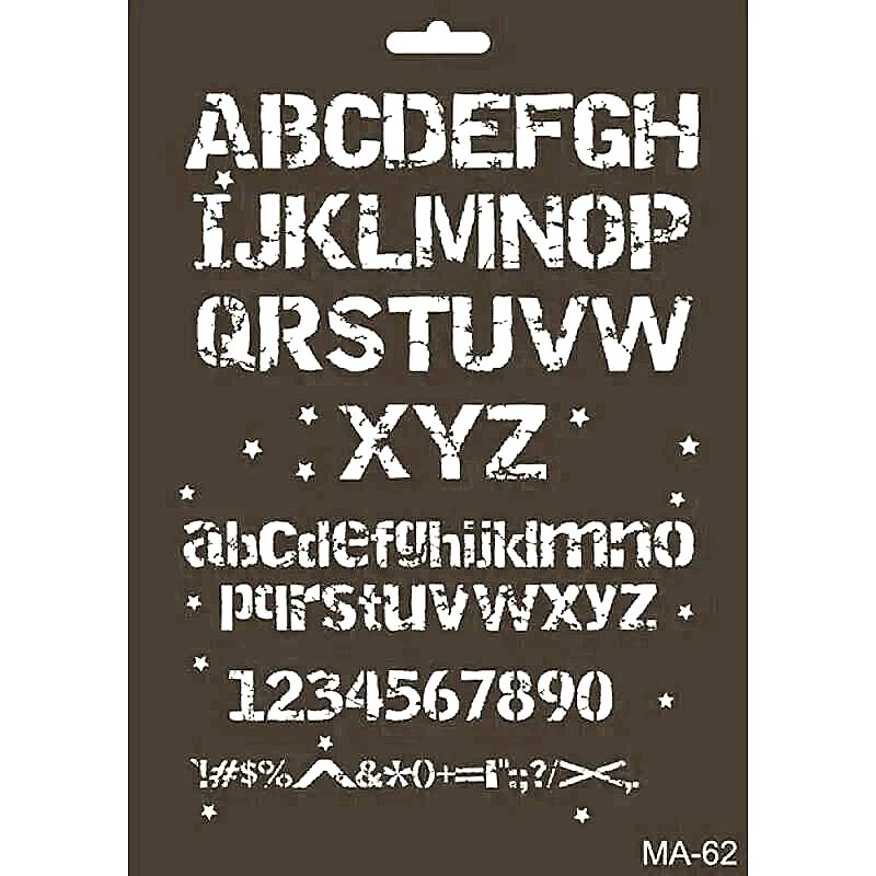 Cadence Mix Media Stencil Ma Serisi Ma62 21x29