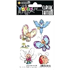 Herma Young Line Renkli Tattoo