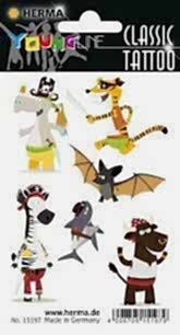 Herma Young Line Renkli Tattoo