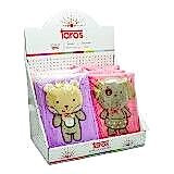 Taros Unick Color Peluş Kafalı Sevimli Hayvanlar Hatıra Defteri