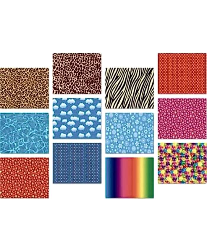 Keskin Karton Fon 50x70 Desenli Tek Taraflı