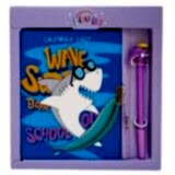 Taros Unick Color Shark Area Kalemli Kilitli Hatıra Defteri