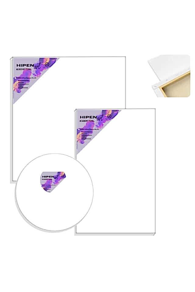 Hipenart Daire Tuval Akademik 10 Cm