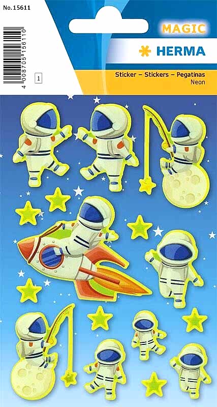 Herma Magıc Etıket Neon Luca Ayda