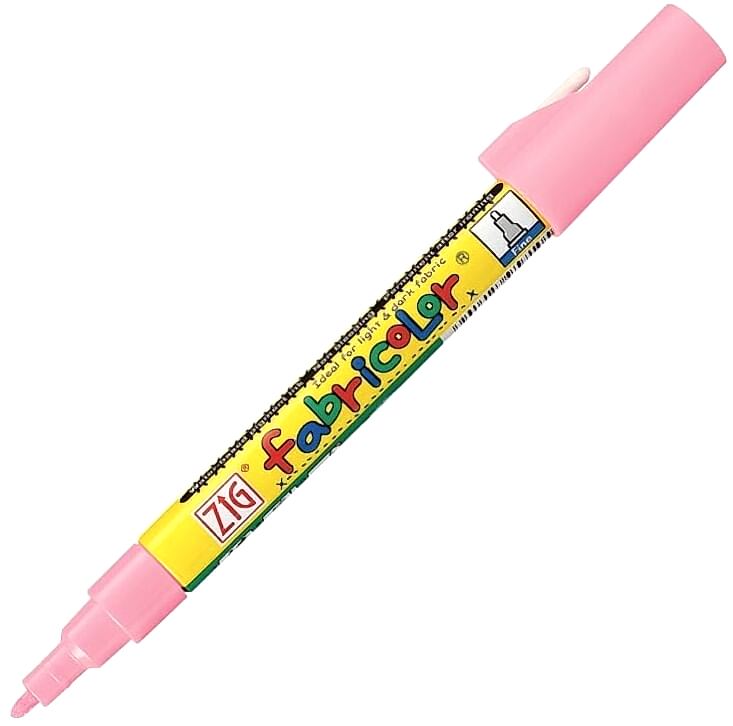 Zig Fabrıcolor Kumaş Kalemi Pfc-20 025 Pink
