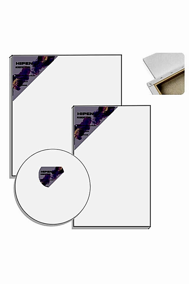 Hipenart Daire Tuval Akademik 30 Cm