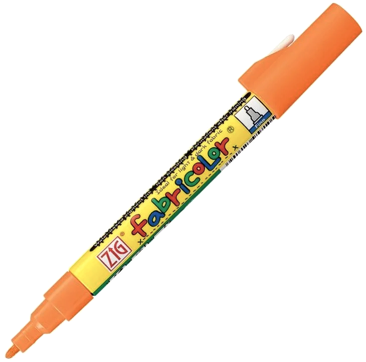 Zig Fabrıcolor Kumaş Kalemi Pfc-20 070 Orange