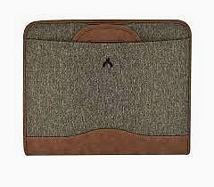 Önder Exculısıve Gizli Saplı Çift Fermuarlı Evrak Kahve