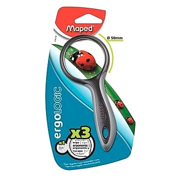 Maped Ergologic Büyüteç x3 50 Mm Gri