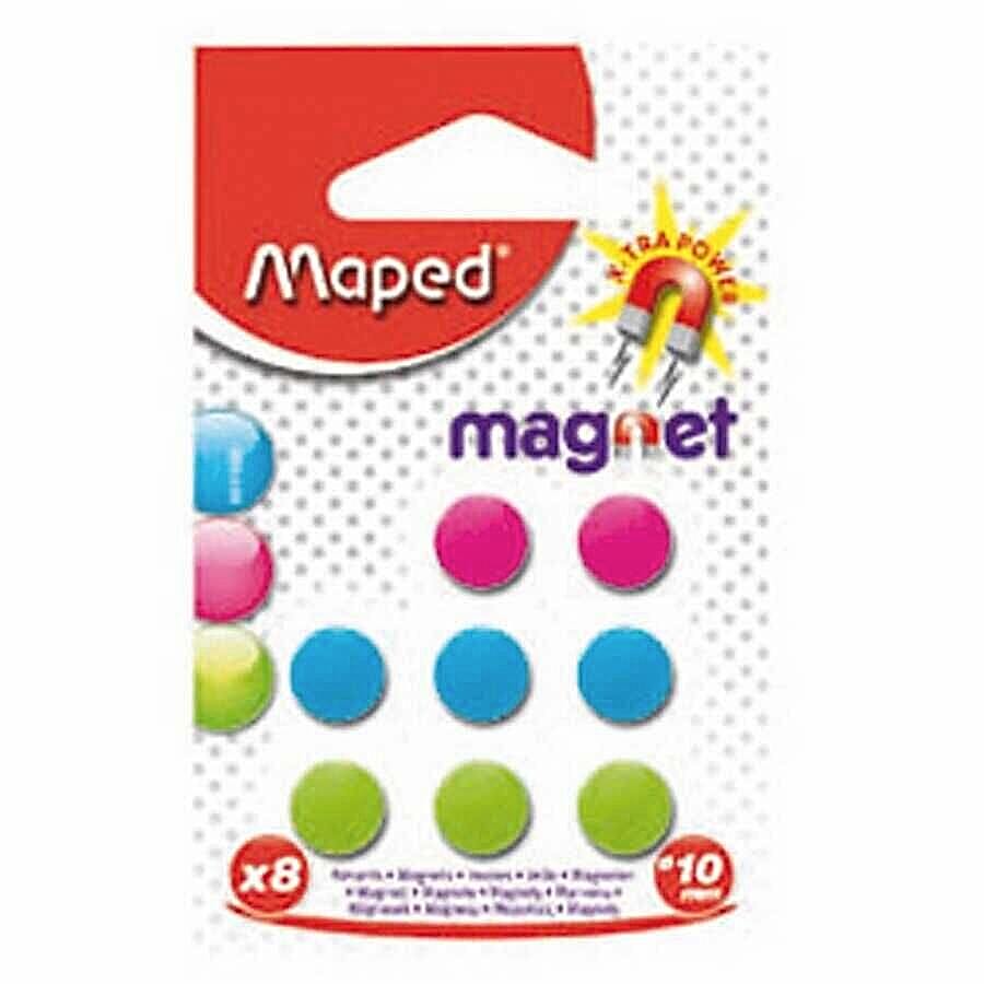Maped Standart Mıknatıs 10 Mm 8 Li