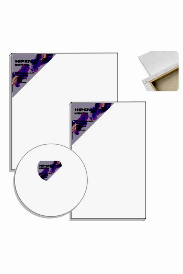 Hipenart Daire Tuval Akademik 15 Cm