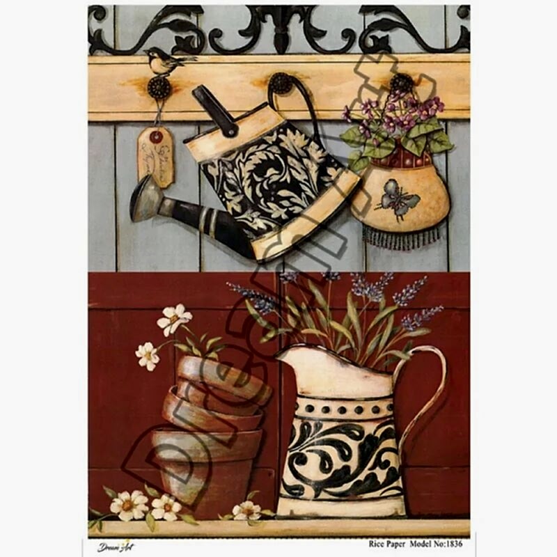 Lineart Craft Piriç Dekopaj Kağıdı 1836