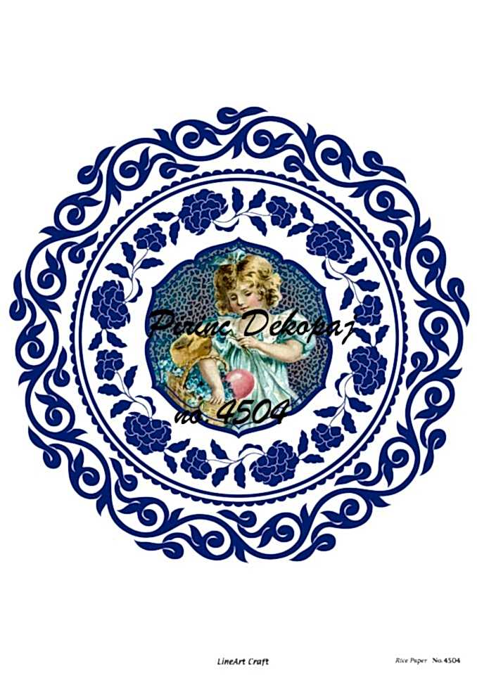 Lineart Craft Piriç Dekopaj Kağıdı 4504