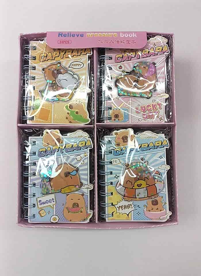 Taros Unick Color Capybara Dıy Not Defteri