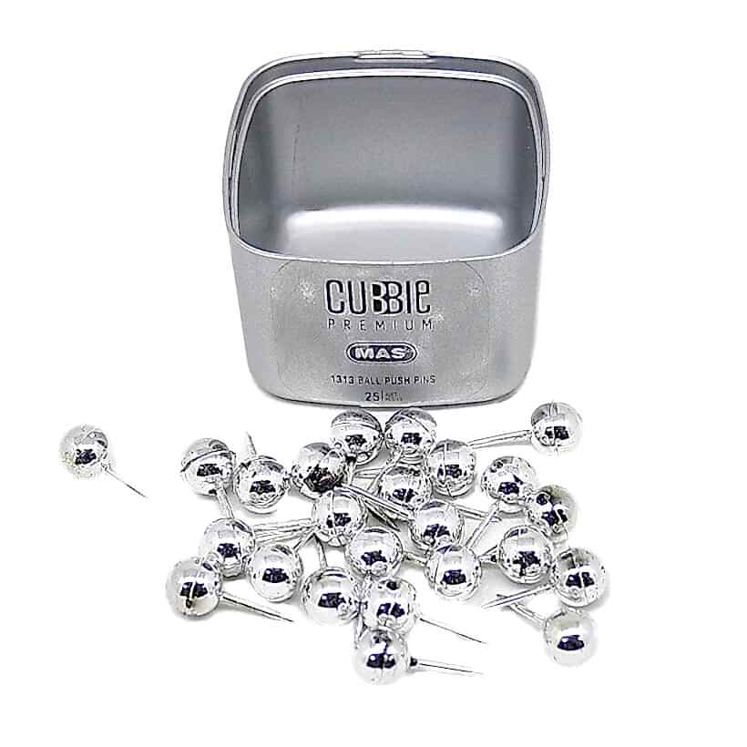 Mas Cubbie Premium Top Harita Çivisi Silver