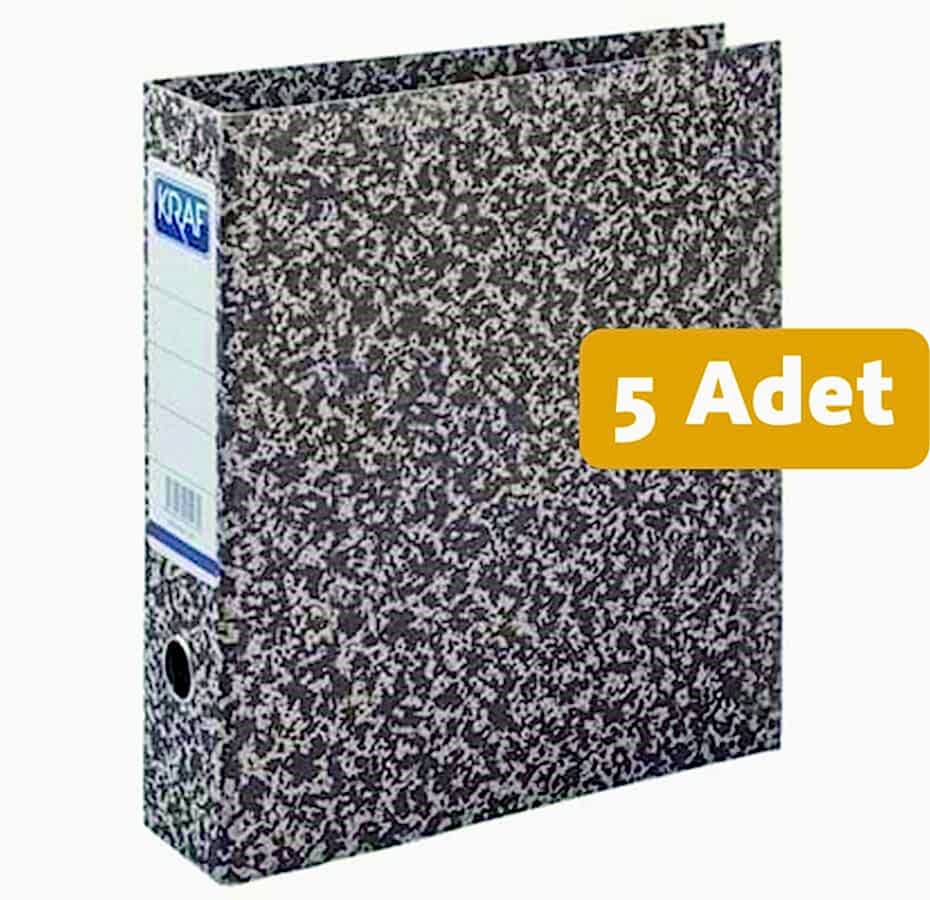 Kraf Karton Klasör Geniş 5 Li 3010