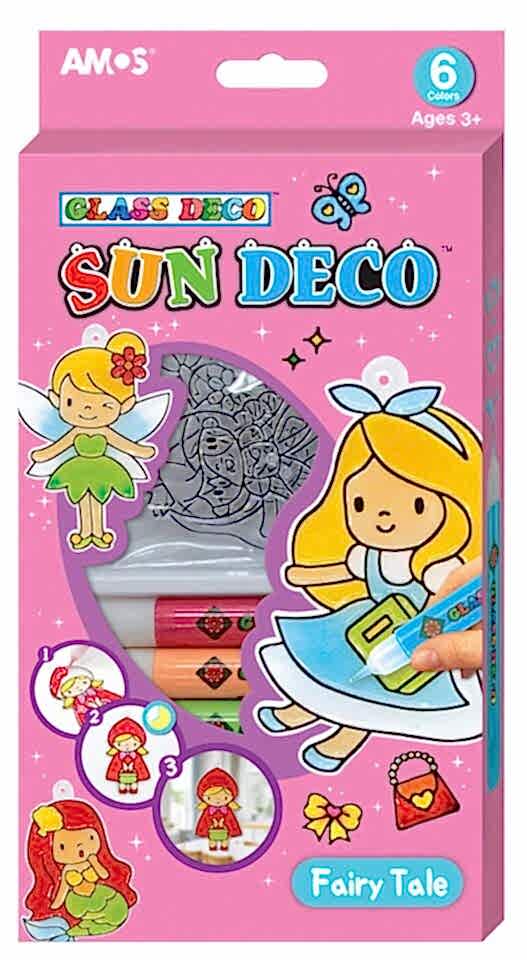 Amos Cam Boyama Seti Sun Deco Peri Masalı Sd10P6-F