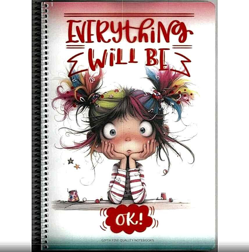 Gıpta Everything Spiralli Ofset Pp Kapak Defter A4 80 Yaprak Çizgili