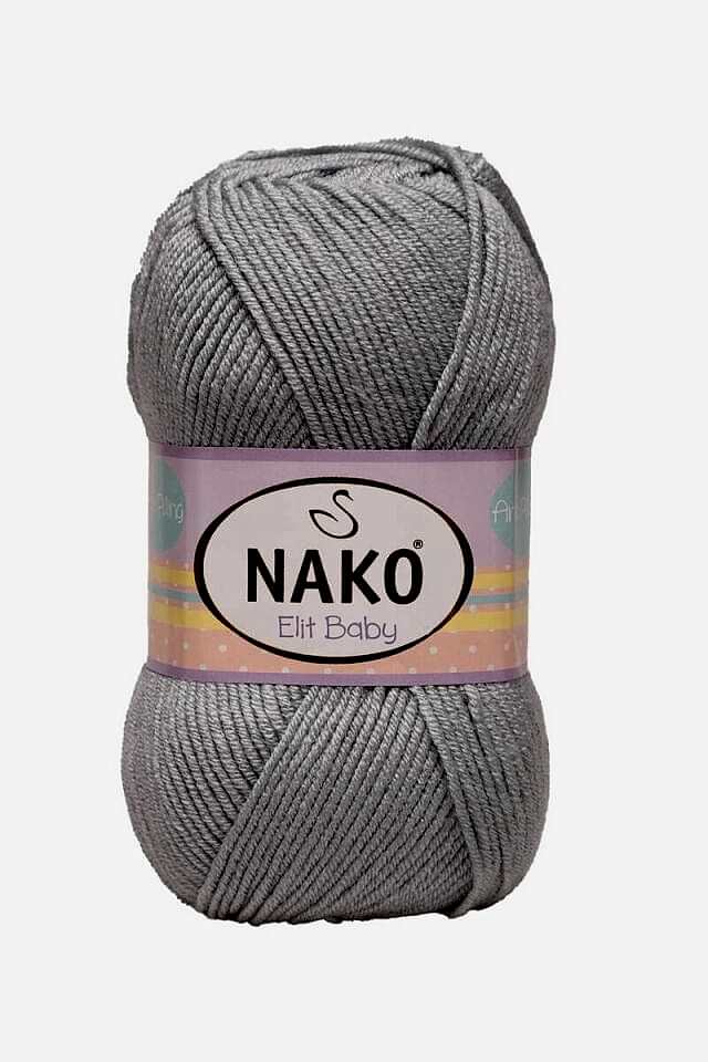 Nako Elit Baby 100 Gr Gri 5378
