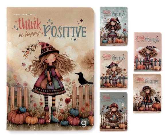 Gıpta Think Tel Dikişli Pp Kapak Defter A4 60 Yaprak Çizgili