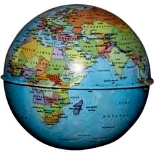 Gürbüz 10 Cm Globe Bank Siyasi Küre