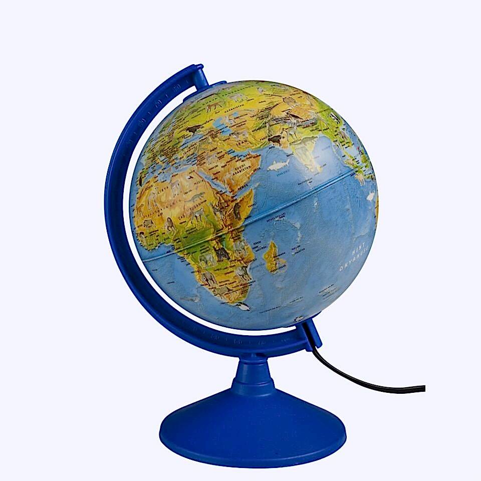 Gürbüz 20 Cm Kk Hayvanlı Küre Işıklı