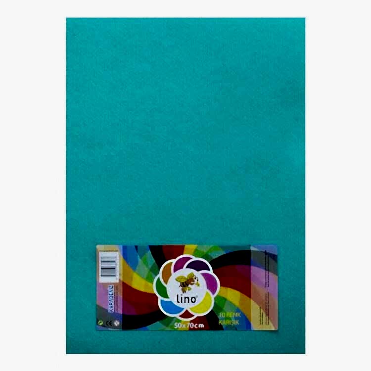 Lino Keçe 50x70 Yeşil