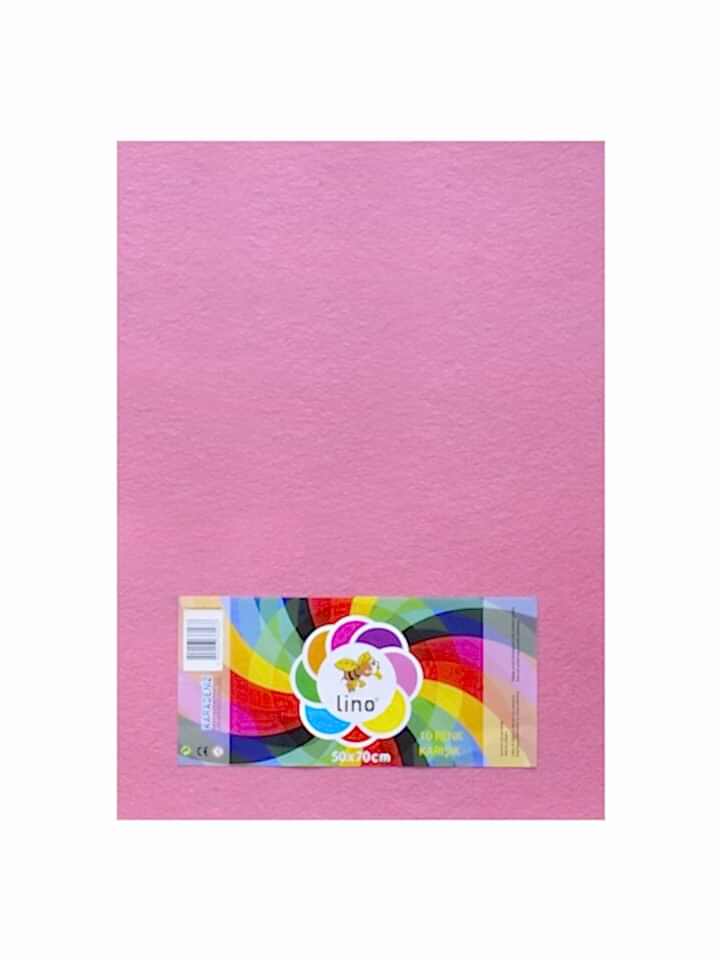 Lino Keçe 50x70 Pembe