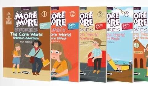 More & More 8 English Hikaye Seti Kutulu (5 Kitap)