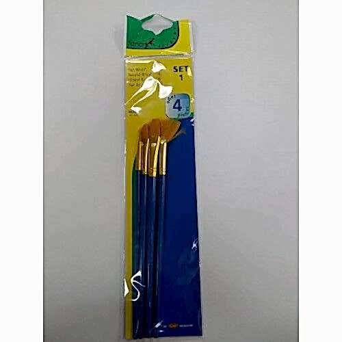 Fanart Academy Seri 500 Sentetik Kıllı Fırça Seti No 14 lü